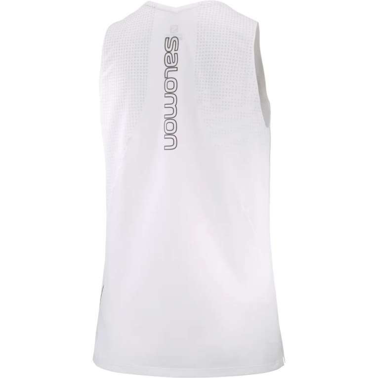 Camisetas Regata Salomon Sense Aero Feminino Branco | PT R20784